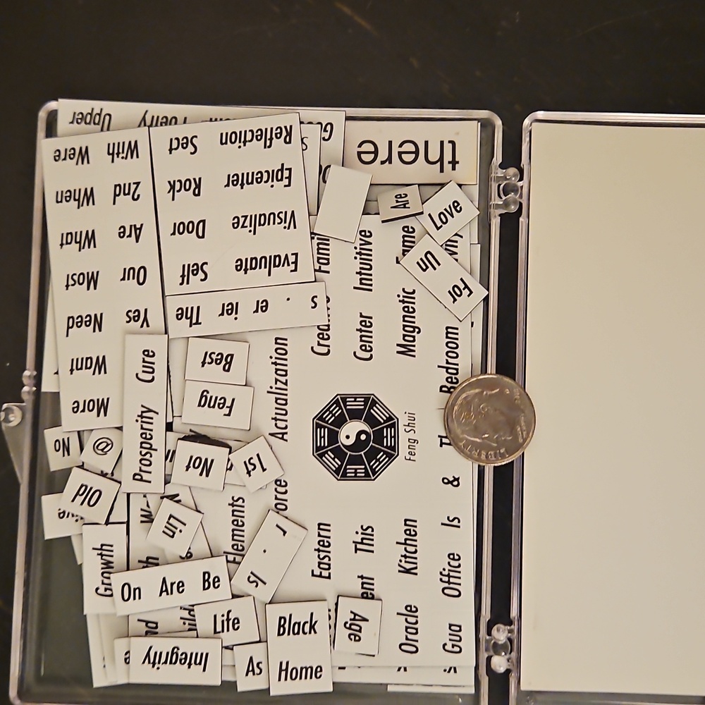 Feng Shui Word Magnets Set - Picture 4 of 4